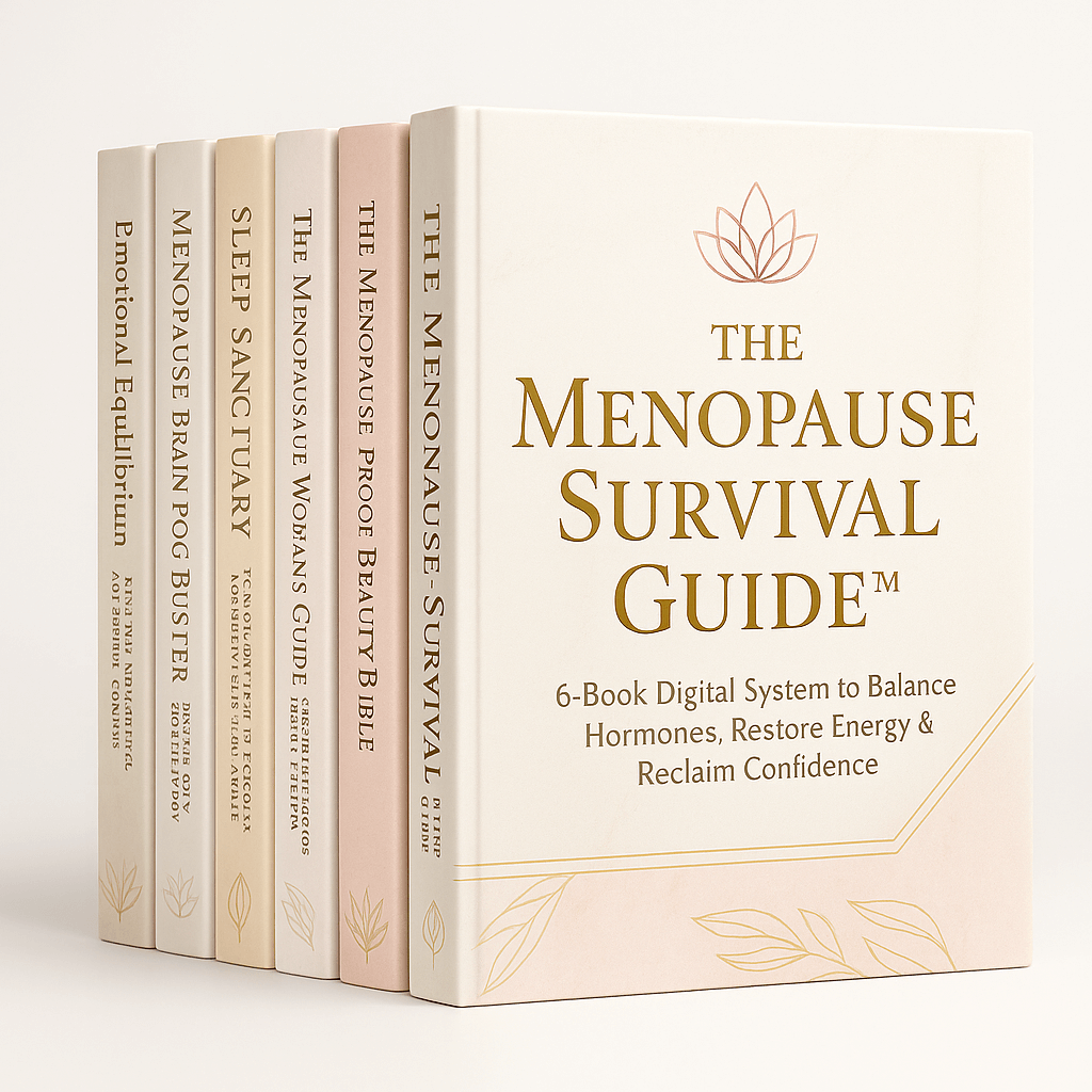 The Menopause Survival Guide™ 6-Book Digital System to Balance Hormones, Restore Energy & Reclaim Confidence