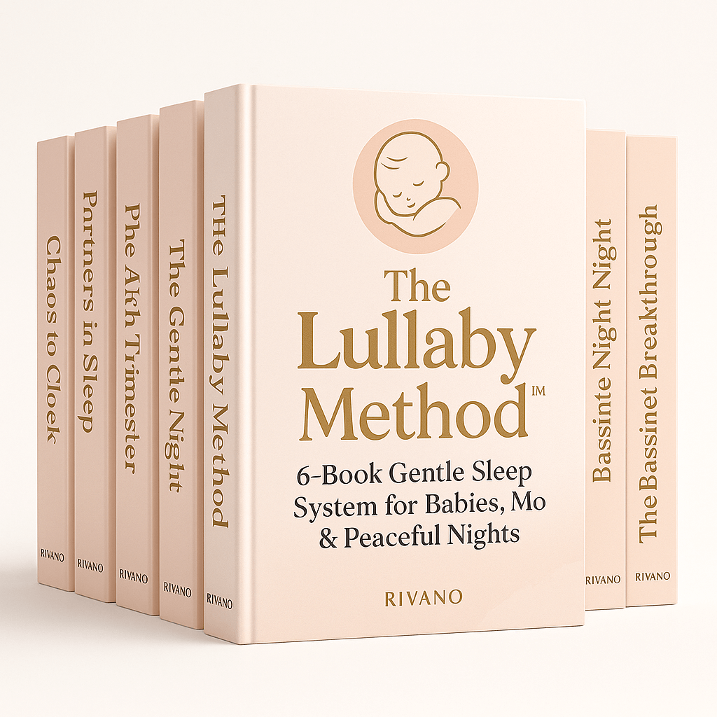 Image of The Lullaby Method™ – 6-Book Gentle Sleep System for Babies, Moms & Peaceful Nights.