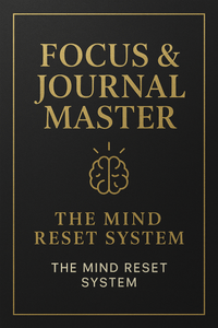 Focus and Journal Master – Mindset and Productivity System by Rivano