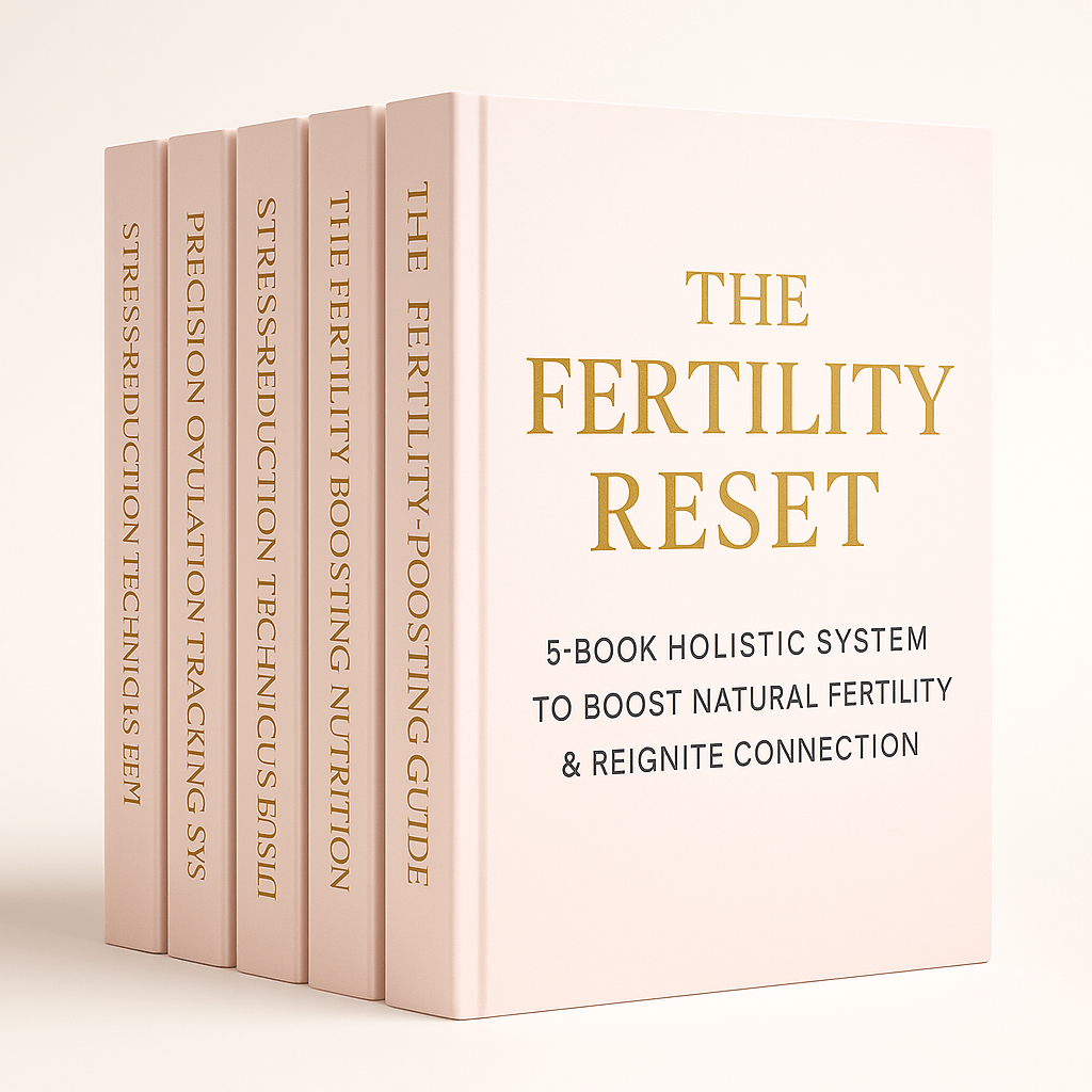 The Fertility Reset – 5-book holistic system to boost natural fertility & reignite connection