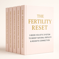 The Fertility Reset – 5-book holistic system to boost natural fertility & reignite connection